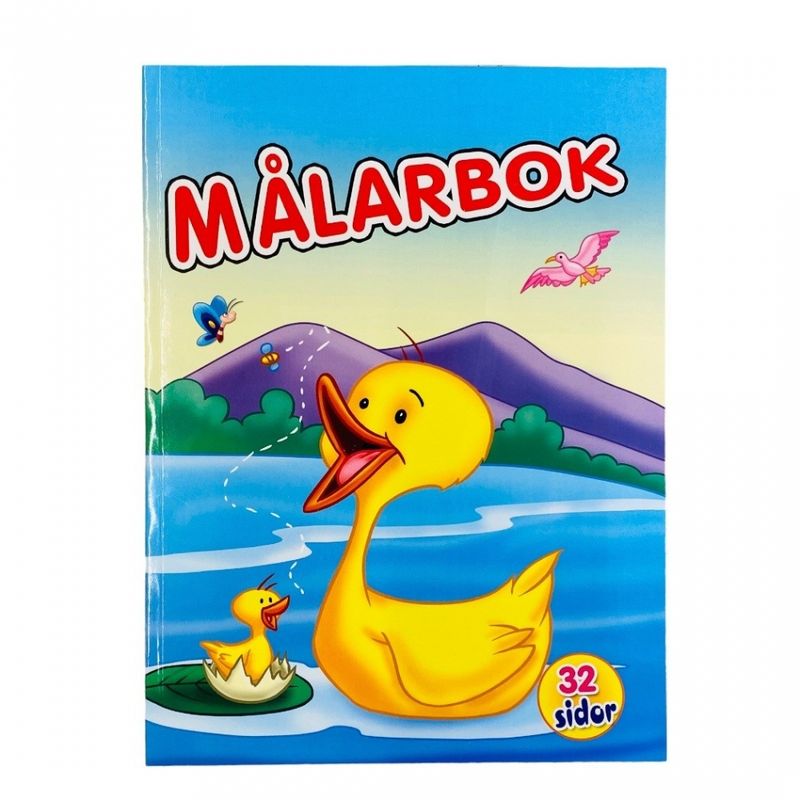 Malebok 32 sider