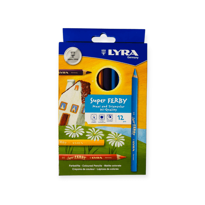 Hovedbilde Fargeblyanter Super Ferby 12 pk.