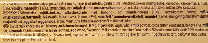 Toblerone orginal 50 gr.