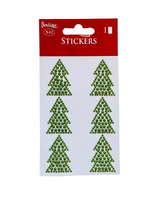 Hovedbilde Julestickers Juletre 3D