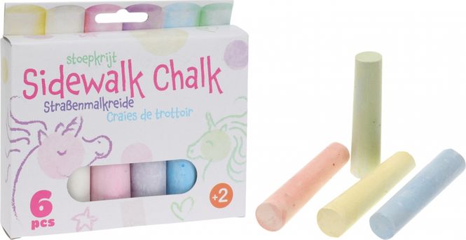 Hovedbilde Gatekritt 6 pk.