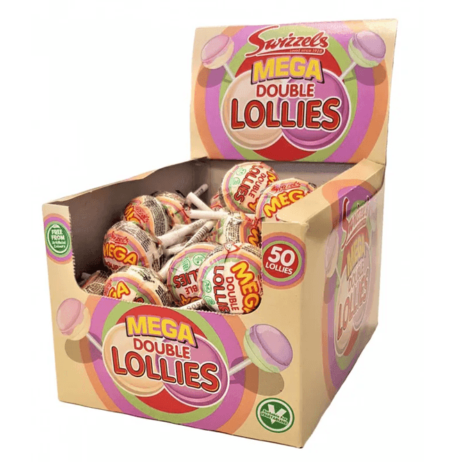 Hovedbilde Swizzels Mega Double Lollies 31g