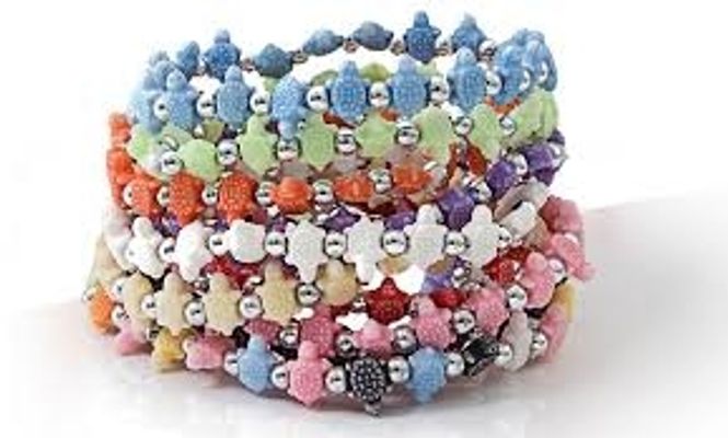 Hovedbilde Trrtlz Armbånd 5pk med Pose kommer i flere Farger