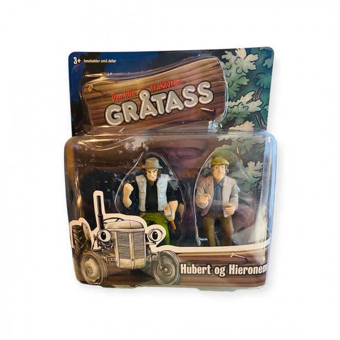 Hovedbilde Gråtass-figurer 2 pk. Hubert og Hieronemus