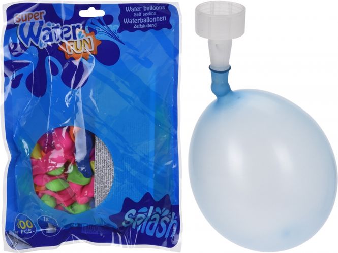 Hovedbilde Vannballonger 100 pk. selvlukkende