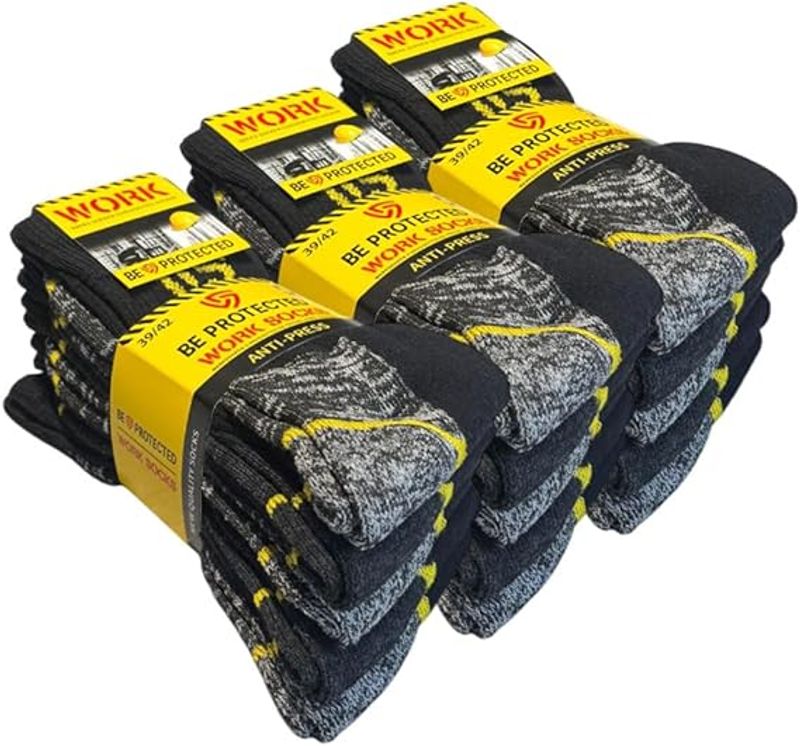 Arbeidssokker 3 pk.