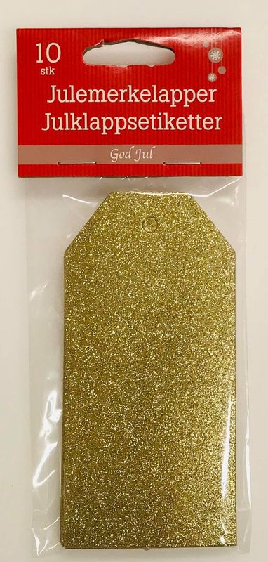 Julemerkelapper 10 pk