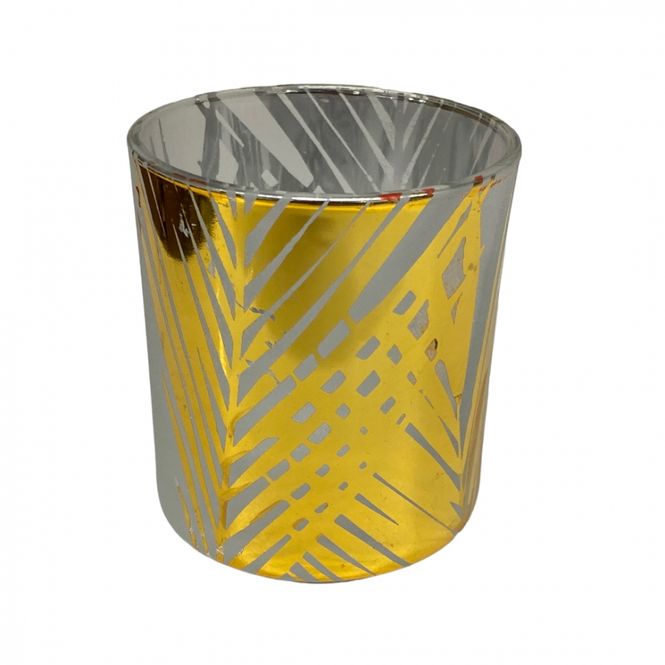 Hovedbilde Lysglass gullfarget 7x8 cm Trend design