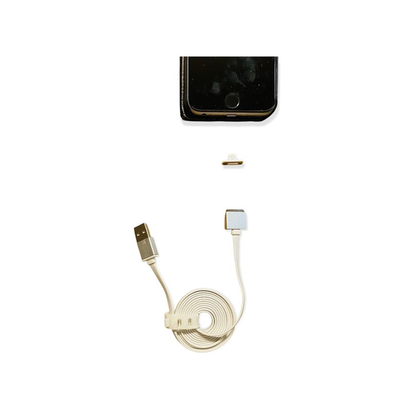Ladekabel, Magnetisk USB iPhone/iPad. 1,2 M Superpris!