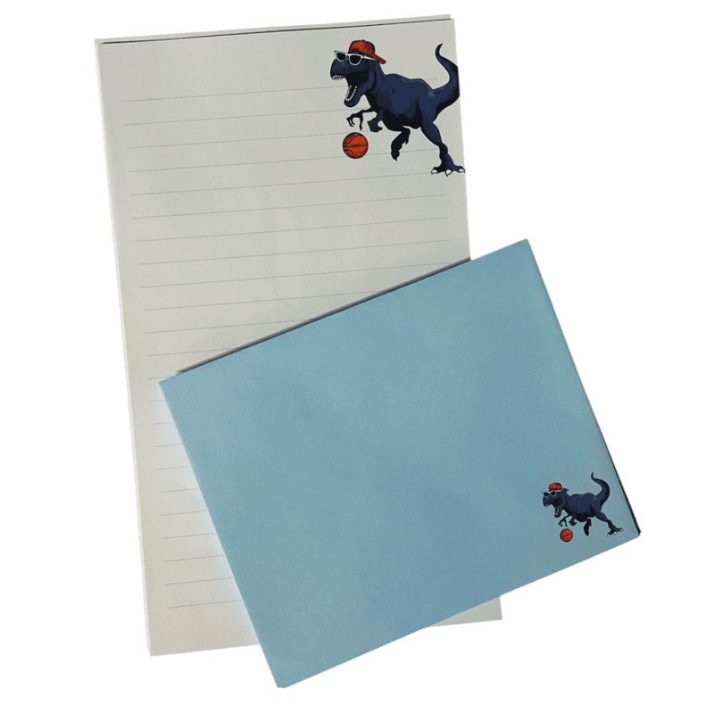 Brevpost Dinosaur Tinka