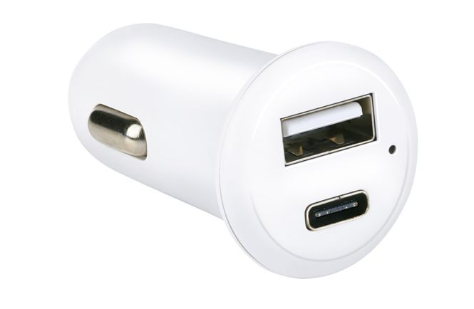 Hovedbilde Grundig Billader m/USB-A og USB-C