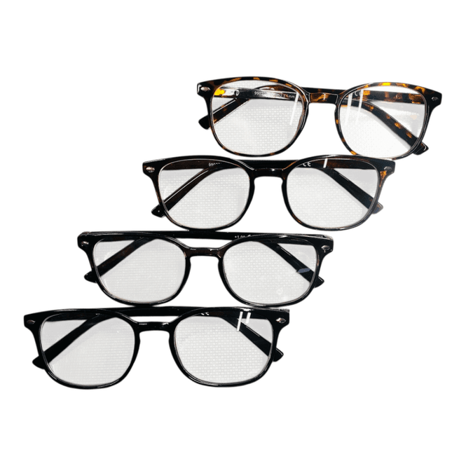 Hovedbilde Lesebriller 4 pk. minus 3