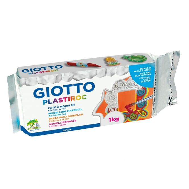 Hovedbilde Modelleire lufttørkende 1 kg hvit Giotto