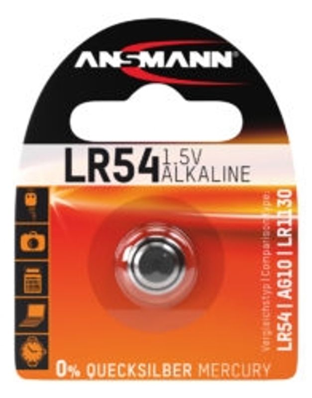 Knappebatteri LR54