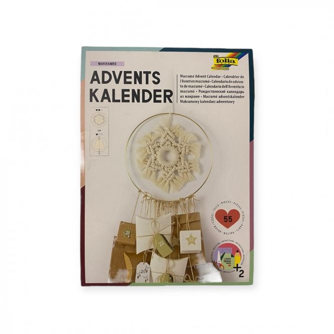 Hovedbilde Adventskalender sett 55 deler Folia