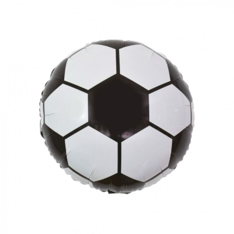 Folieballong Fotball 46 cm rund