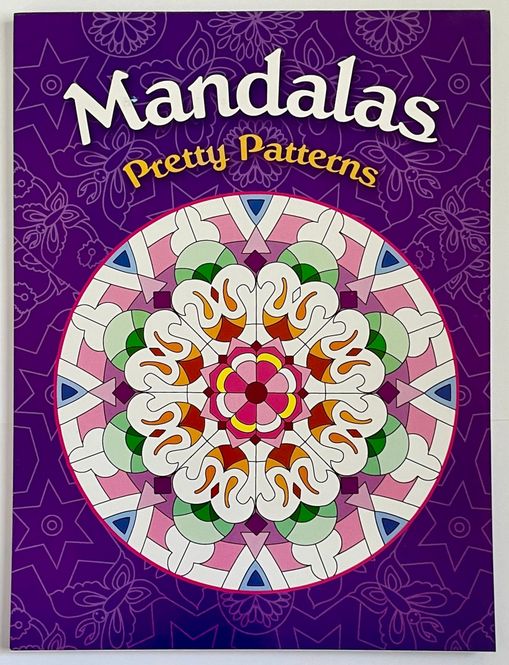 Hovedbilde Fargeleggingsbok Mandala Pretty patterns