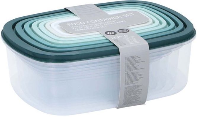 Hovedbilde Plastbokser 14 stk ass.
