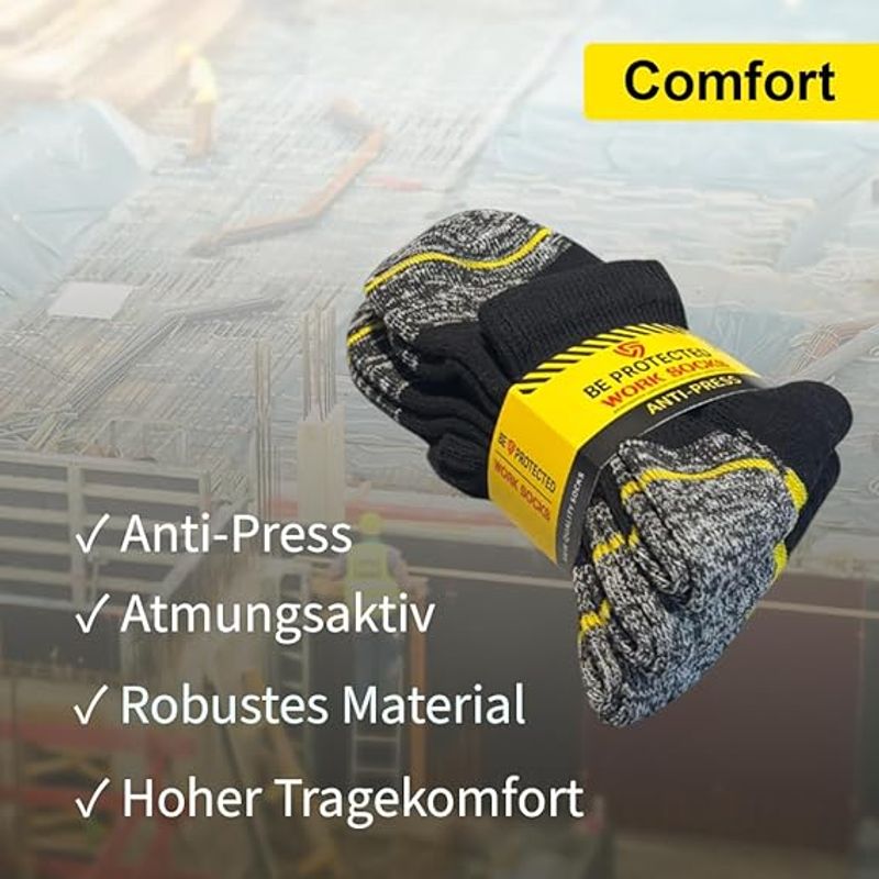 Arbeidssokker 3 pk.