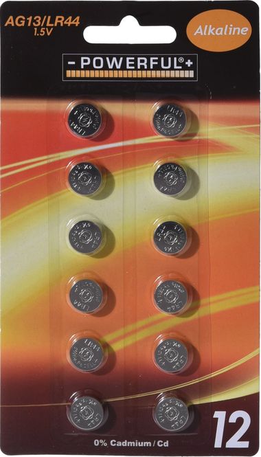 Hovedbilde Knappebatterier AG13/LR44