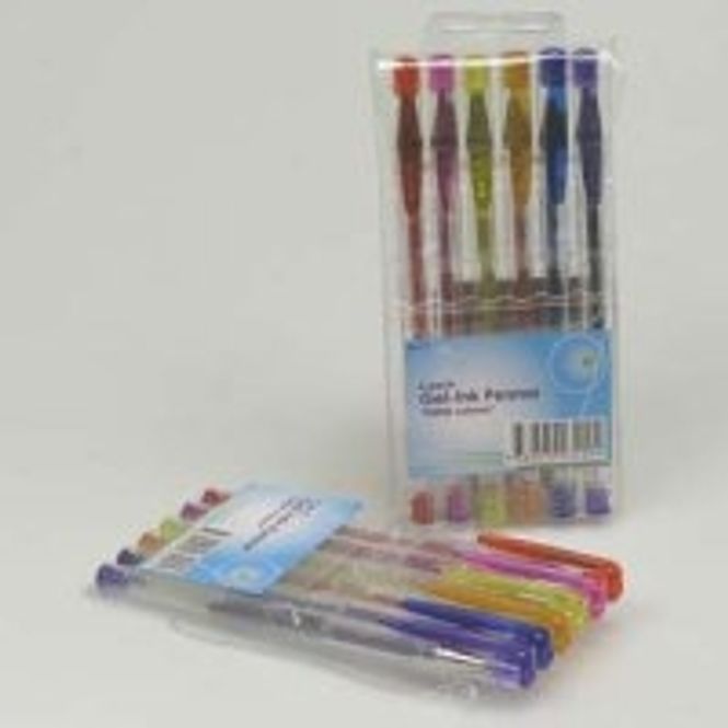 Hovedbilde Gelpenner 6 pk.