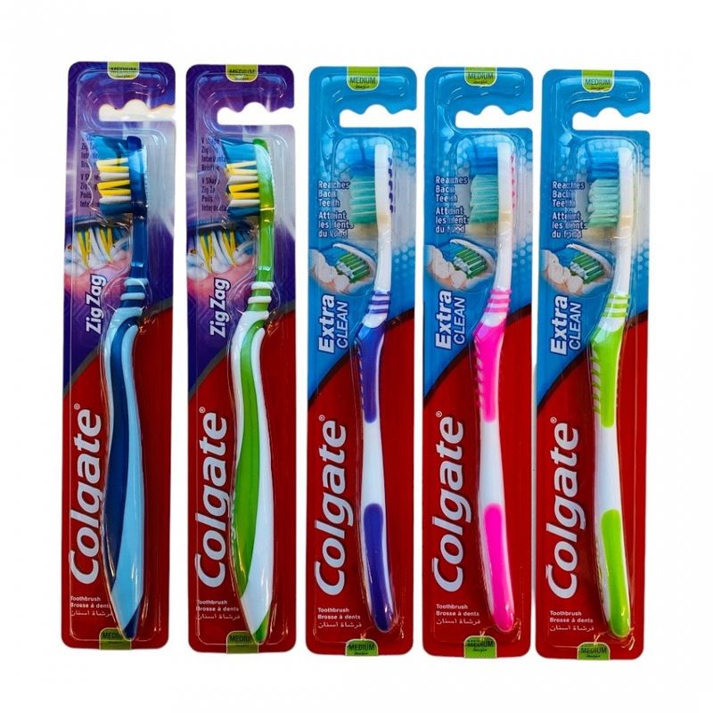Tannbørste Colgate Medium 12 pk.