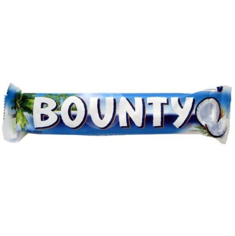 Bounty Duo 57g | Sjokolade med kokosfyll