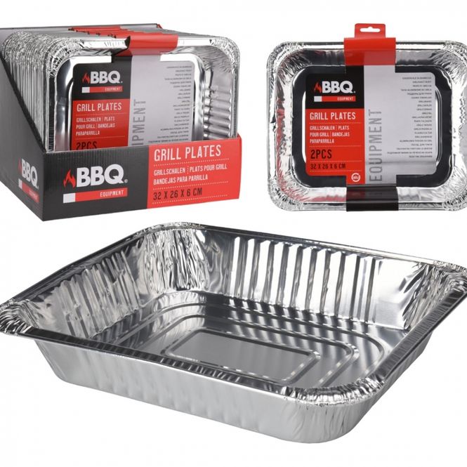 Hovedbilde Aluminiumsformer 2 pk. store