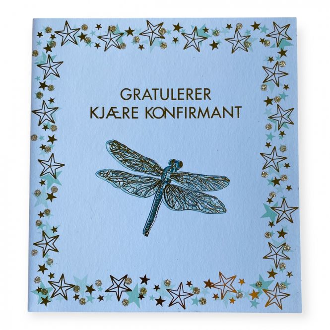 Hovedbilde Konfirmasjonskort med konvolutt