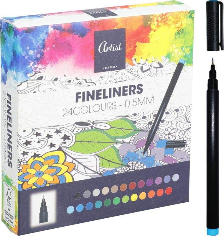 Finelinere 24pk.