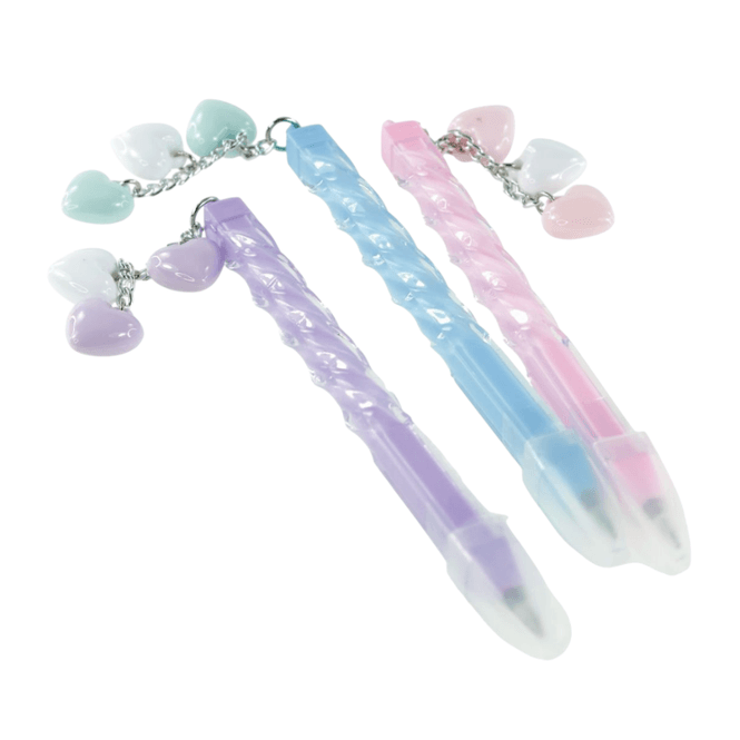 Hovedbilde Penn m/hjerte charms Tinka Cool Stuff