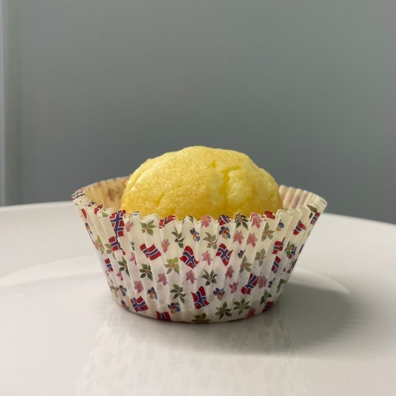 Muffinsformer med norske flagg 30stk